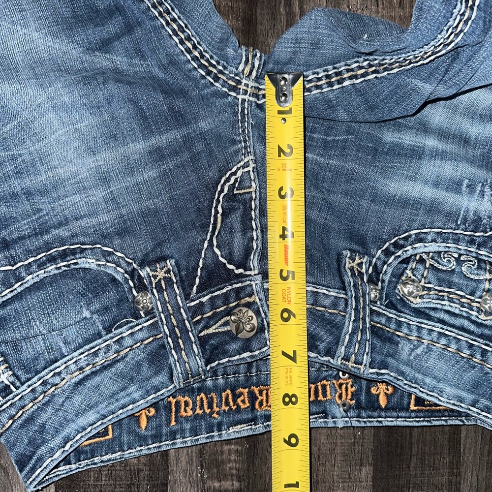 Rock Revival Blue Women’s Jeans size 24 - Picture 14 of 14